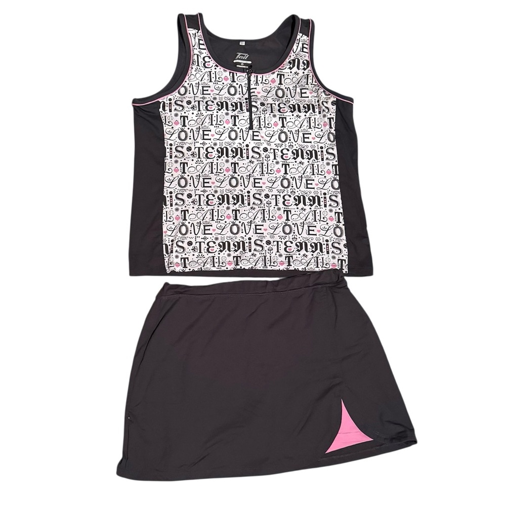Tail tennis skort and top set